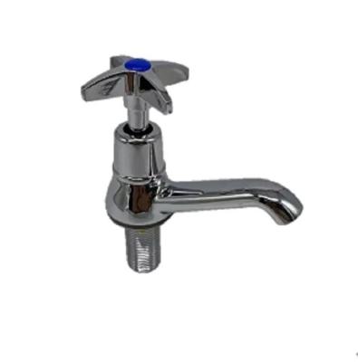 China Zinc Alloy Single Metered Cold Tap 2 Basin Faucets Water Tap English Faucets Faucets Buyers for sale