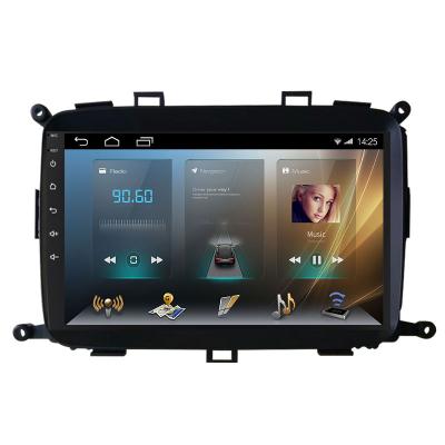 China Colorful Capacitive Stereo Multimedia GPS Navigation Touch Screen Car Lights DVD Player Radio Video-Audio For Kia Carens RP 3 III 2014-2017 for sale