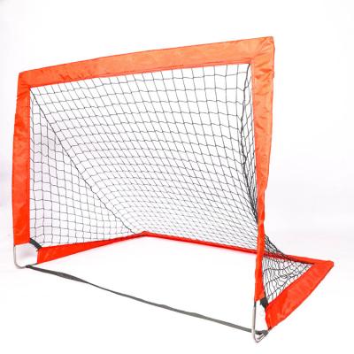 China Sports Exercise Customizable Kids Mini Portable Outdoor Folding Football Net for sale