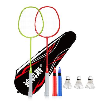 China Eastic & Durable hot sale badminton racket customized indoor and outdoor badminton racket for sale