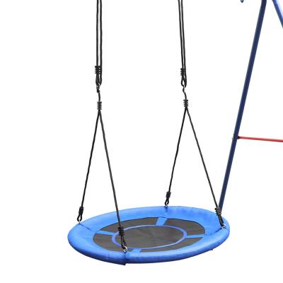 China Modern High Quality Kids Exercise Balance Training Outdoor Swing Hanging Round Mat for sale