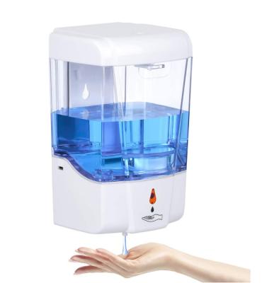 China Foam Infrared Soap Dispenser 700Ml Automatic Bathroom Kitchen Soap Dispenser Touchless Sensor Hand Sanitizer Liquid Soap Dispenser for sale