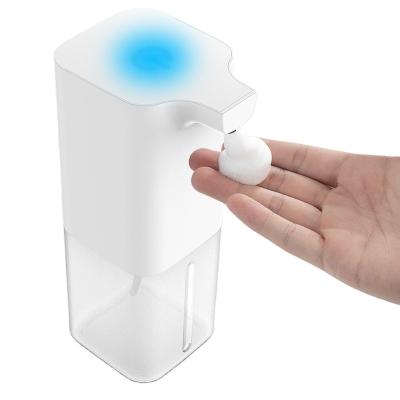 China Foam Automatic Soap Dispenser 350ml Touchless Sensor Touchless Sensor USB Alcohol Foam Hand Soap Dispenser for sale