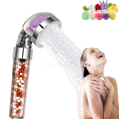 China Without Needles Bathroom Vitamin C Filter Shower Head 6 Different Flavor Vitamin C Spa Kit Handheld Shower Different Aroma for sale