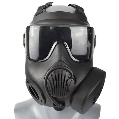 China Comfortable Fit M50 Factory Price Paintball Full Face Military Tactical GAS MASK Sports Safety Protective Gear With Air Filtration for sale