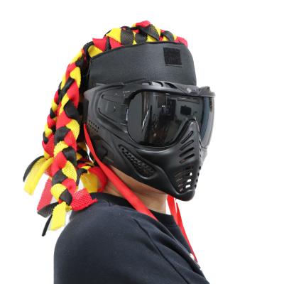 China Wholesale Tactical Stretch Cloth 2021 Headband Dreadlocks Live Indian CS Dreadlocks Helmet for sale