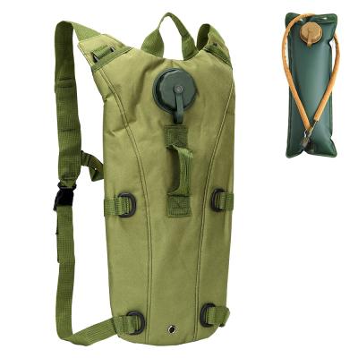 China Camel 3L Adjustable Outdoor Military Tactical Water Bag Bicycle Hydration Recycling Backpack Camping Increasing Pocket Water Bladder for sale