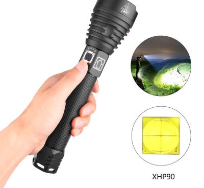 China Strong Light XHP90 Flashlight Charging Quantity Display With Strap P90 Zoom Flashlight ZL-1909 for sale