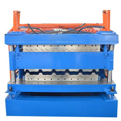 China Easy Operation Double-Layer Roof Sheet Making Machine for sale