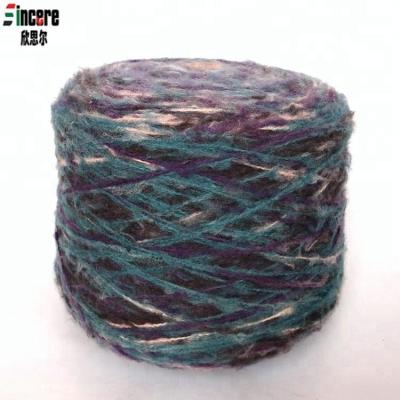 China Wholesale cheap high quality china fancy yarn 100%acrylic 3.5NM single brush yarn for machine knitting for sale