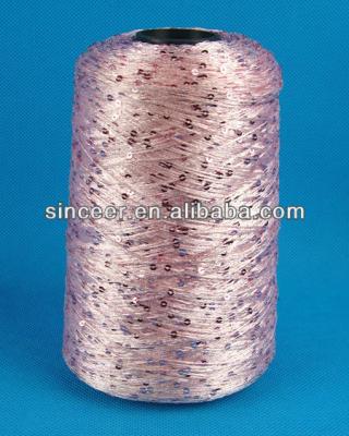 China Sequin Sustainable Knitting Yarn for sale