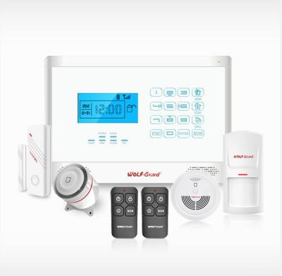 China Wifi GSM WIFI Security Alarm System Fire Alarm System Smart Home Security Alarm System Wireless Kit YL-007M2E for sale