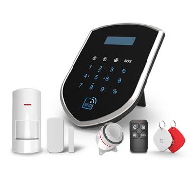 China GSM 3G 4G WIFI Remote Control Home Alarm GSM Home Alarm Security System for sale