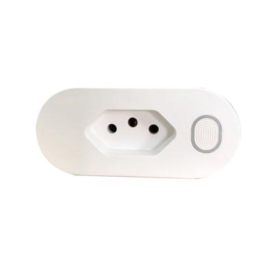 China Remote Control From Anywhere By APP 2020 New Design Brazil Plug Remote Control Socket With Built-in Surge And Over Current Protection for sale