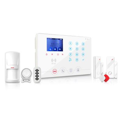 China Best Smart Security 4G Home Intruder Wireless WiFi Home Alarm System 22 Years Factory Gsm Alarm Smart Gsm 3g 4g Wifi Tuya Radio Tuya Wolf-Guard Home Security Alarm System House for sale