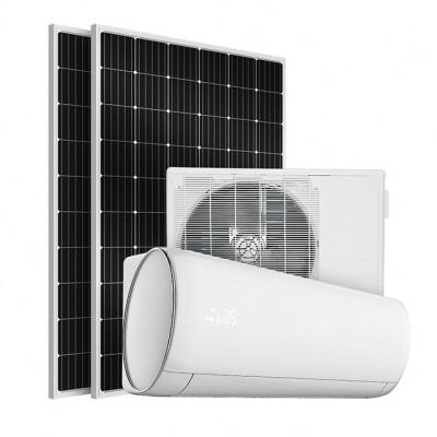 China Commercial solar hybrid solar air conditioner house 12000btu air conditioner household 1Hp 2Hp 3Hp RV car hotel outdoor garage price for sale for sale