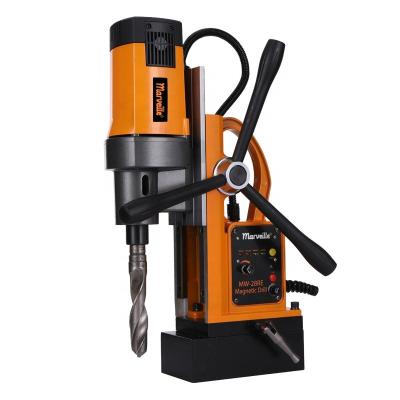 China Marveille Steel Plate Quality Assurance 20/28/55 Millimeter 16000N MT3 Adjustable Speed ​​Fast And Stable Core Magnetic Drill WM-28RE for sale