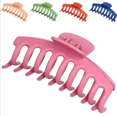 China 2021 Fashion Shape Colorful Banana Hair Clip Claw Clip For Women for sale