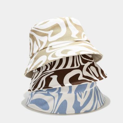 China COMMON 2021 Fashion Striped Bucket Hats for sale