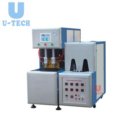 China Bottle Semi Automatic Stretch Mineral Water Pet Plastic Bottle Making Blow Molding Machinery for sale