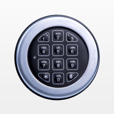 China Keyless + Smart Digital Qidots Bank Vault Code Electronic Safe Digital Gun Combination Safe Lock for sale