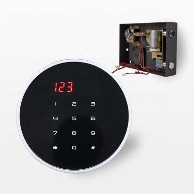 China Touch Screen + Qidots Keypad Digital Lock 2 Modes For Hotel Safe Box With Motorized Mechanism Locking System for sale