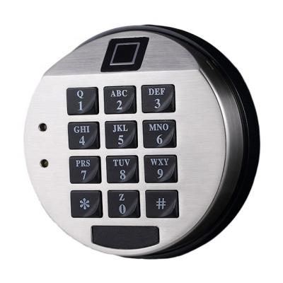 China Keyless + Digital QIDOTS High Security Electronic Digital Home Safe Deposit Safe Gun Keypad Lock for sale