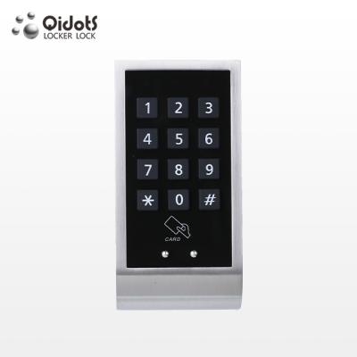 China Keyless+QIDOTS RFID code rfid card reader smart electronic cabinet lock for sauna lockers not available in Korea for sale