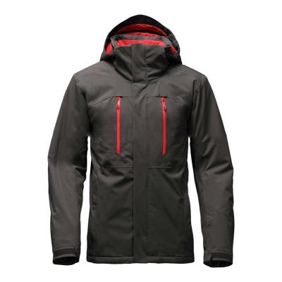 China High Quality Breathable Warm Design Outdoor Men Ski Jacket With Removable Hood for sale