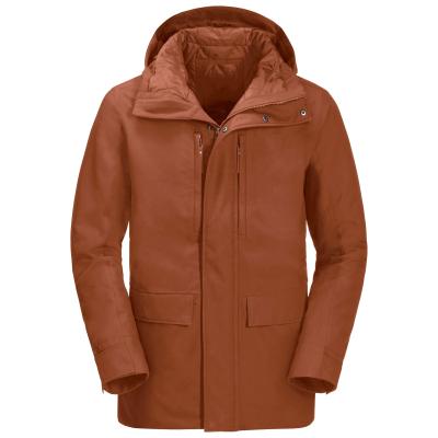 China Winter Jacket Men Hardshell Winter Jacket Custom Made Waterproof Windproof Warmly for sale