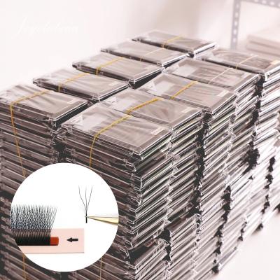 China Premade 0.07mm C Volume 3D Eyelash Extension 3D Curl 8-12mm Mix Faux Mink Matte Black W Eye Lashes Very Soft And Light for sale