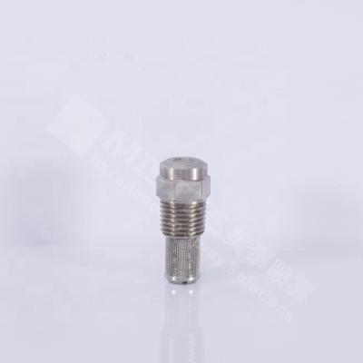 Cina Stainless steel fine atomizing nozzle with filter, fine misting nozzle for dust suppression in vendita