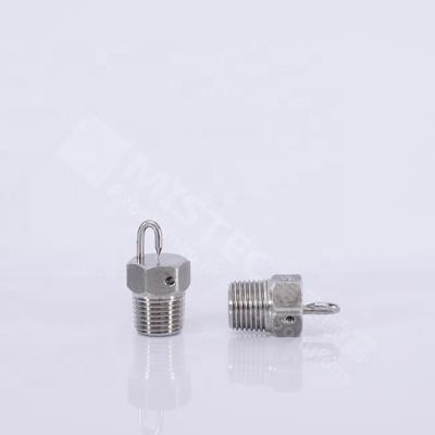 China Ruby orifice Misting system nozzle ,fogger machine nozzle ,impingement fog spray nozzle zu verkaufen