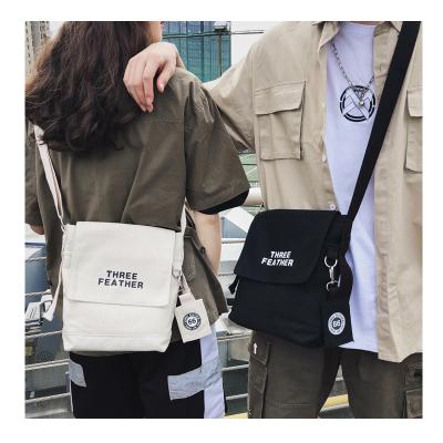 China High Quality Fashion Design Canvas Messenger Cross - Women's Girls' Shoulder Bag Small Long Stripe Sling Body Simple Custom Made Men's Messenger Bag for sale