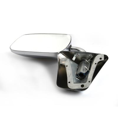 China Other Aluminum Side Mirror Chrome Exterior Blind Spot Wing Mirror For Universal Truck Trailer Wholesale for sale