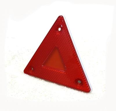 China Plastic Truck Trailer Wholesales Reflex Red Triangle Warning Reflectiing Reflectiing for sale