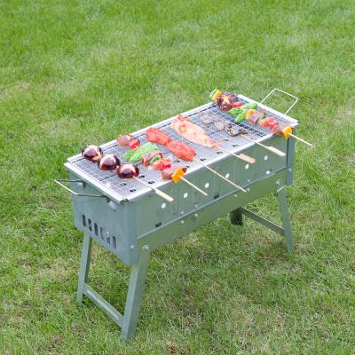 China Japanese Adjustable Size Barbecue Grill Balcony Grill Charcoal Barbecue Grill On The Table for sale