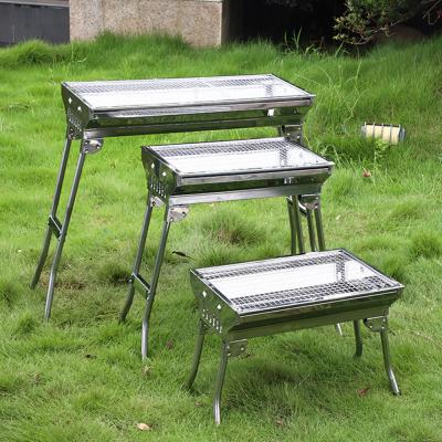 China Adjustable Height Outdoor Korean BBQ Grill Smoker Stainless Steel Portable Vertical Grill for sale