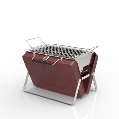 China Hot Selling Adjustable Size BBQ Grill, Portable Charcoal Handing Korean Barbecue Oven for sale