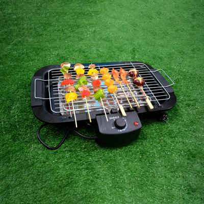 China Easily Assembled Electric BBQ Grill Teppanyaki Grill 110v Indoor Korean Electric Smokeless Electric Grill Easily Assembled for sale