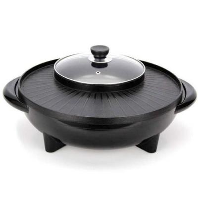 China BBQ Adjustable Professional Hot Electric Grill Pot Size Non-sticking Grill, Electric Pan, Electric Griddle for sale