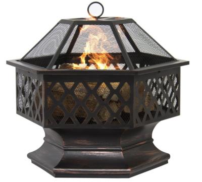 China Height Adjustable Outdoor Portable Metal Smokeless Fire Pit for sale