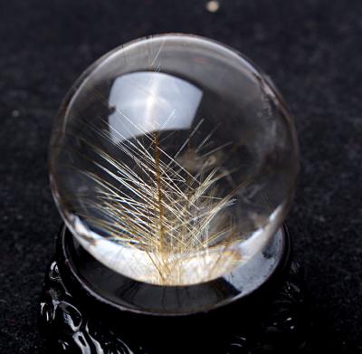 China China natural crystal sphere rutilated quartz crystal ball/sphere for decoration for sale