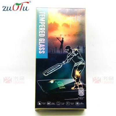 China Recyclable Phone Screen Tempered Glass Protector Cheap Packaging Box for sale