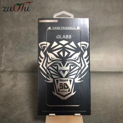 China Recyclable Film Packaging Box Glass Recyclable Toughened Film Packaging Apple Mobile Phone Logo Design High End Packaging for sale