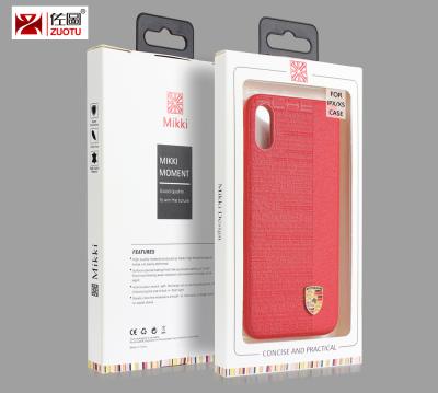 China Recyclable Silicone Case For Mobile Phone With Branding Packaging Box for sale