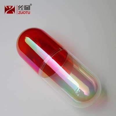 China Gift Packaging Bottle Cap Shaped Plastic Cosmetic Bottle Color Pet Bottles for sale