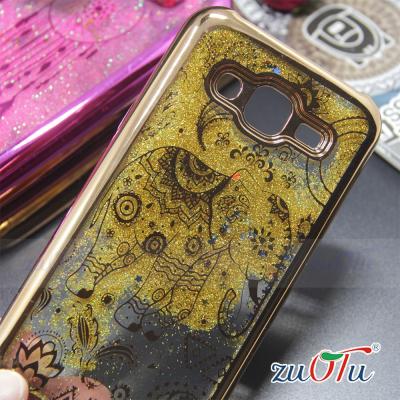 China IMD Copy + Liquid Liguid Sand Clock Hourglass Phone Case For iPhone for sale