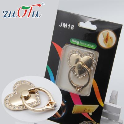 China Wholesale Finger Ring Holder For Mobile Phone, Gold Metal Cell Phone Holder for sale