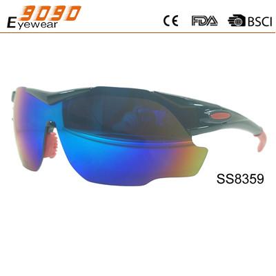 China Men Cycling Glasses Outdoor Sports Windproof Eyewear Mountain UV 400 Sports Sunglasses for sale